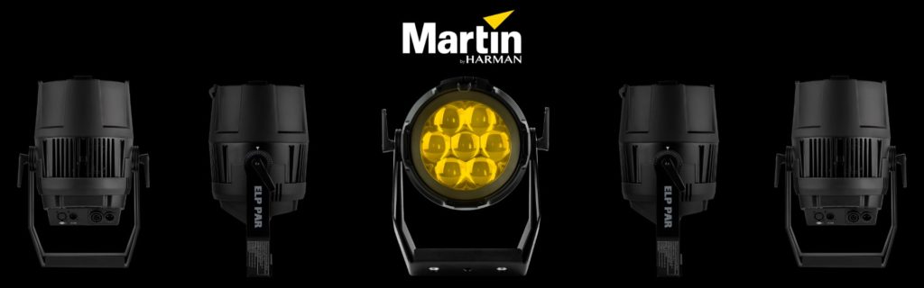 Martin by HARMAN Debuts ELP PAR IP Static RGBW LED Wash Fixture